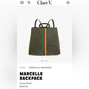 Clare V. Backpack Bag